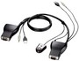 KVM-перемикач D-Link KVM-221 2port USB w/ cables w/ audio