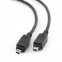 Кабель Gembird CCB-FWP-44-6 Firewire, IEEE 1394, 4P/4P, довжина 1.8 м, блістер