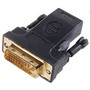 Адаптер EasyTouch DVI 24+1M to HDMI Female gold