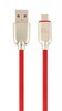 Кабель Cablexpert CC-USB2R-AMmBM-1M-R micro USB 2.0 A-папа/Micro B-папа, преміум, 2.1А , 1м, червоний