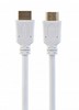 Кабель Cablexpert CC-HDMI4-W-10 HDMI V.2.0, 4К 60Гц, позол. коннект., 3 метра, білий