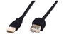 Подовжувач Digitus ASSMANN USB 2.0 (AM/AF) 3.0m, black