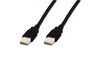 Кабель Digitus ASSMANN USB 2.0 (AM/AM) 3.0m, black