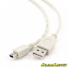 CBL-USB2-AM5P-6  Gembird CBL-USB2-AM5P-6 USB 2.0 A-/ MINI USB 2.0 5-, 1,8 