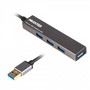  USB Maxxter HU3A-4P-02  USB 3.0 Type-A  4 , , -