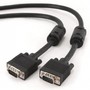 Кабель Gembird CC-PPVGA-10-B преміум якість, VGA 3+9C HD15M папа /HD15M папа, подвійно-екранований, з 2-ма феритами, 3 м, ч
