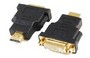 Адаптер Cablexpert A-HDMI-DVI-3 HDMI-DVI, F/M, позол.контакти