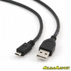 CCP-mUSB2-AMBM-0.5M  Gembird CCP-mUSB2-AMBM-0.5M USB 2.0 A-/ Micro B-, 0.5 