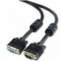 Подовжувач Gembird premium VGA, 3+ 9C VGA HD15M/HD15F, подвійне екранування, з 2-ма феритами, 1.8 метра