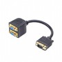 Розгалужувач Cablexpert CC-VGAX2-20CM пасивний, VGA на 2 VGA