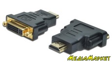 AK-330505-000-S  Digitus AK-330505-000-S HDMI to DVI-I(24+5), black