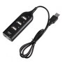  USB OEM MINI HUB USB 2.0 4 ,  0.5, black