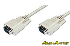 AK-310100-030-E  Digitus AK-310100-030-E VGA (HDDB15M/M) 3.0m, white