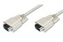 Кабель Digitus AK-310100-030-E VGA (HDDB15M/M) 3.0m, white