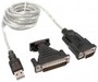 Кабель-перехідник Viewcon VEN09 з USB1.1-COM (9+25pin)