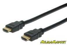 AK-330107-100-S  Digitus ASSMANN HDMI High speed + Ethernet (AM/AM) 10, black