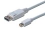 Кабель Digitus AK-340102-010-W miniDisplayPort to DisplayPort (AM/AM) 1.0m, white