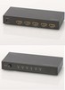Розгалужувач HDMI Digitus DS-47304 HDMI чотирьохпортовий (INx1 - OUTx4), 4K, black