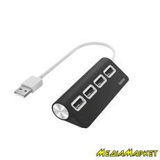 00200119  USB Hama 00200119 4 Ports USB 2.0 Black/White