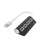 Концентратор USB Hama 00200119 4 Ports USB 2.0 Black/White