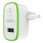 Зарядний пристрій Belkin USB Home Charger (220V, USB 2.1Amp), Білий