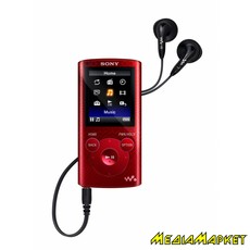 NWZE383R.EE MP3- SONY Walkman NWZ-E383 4GB Red