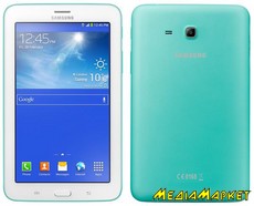 SM-T110NBGASEK  Samsung Galaxy Tab 3 Lite T110 Marvell 1.2GHz 7.0" 1Gb/SSD8Gb/BT/WiFi/BlueGreen