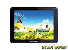 AP-804  ASSISTANT -804 8" Cortex A9 DC 1.6GHz/1GB/8GB/WiFi/BT/2xCam/Android 4.1/3G