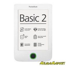 PB614-D-CIS   (E-Book) PocketBook 614 Basic2, 