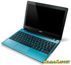 NU.SGQEU.013  Acer AO725-C7CBB 11, 6"/  AMD C-70/ 2/ 320/ HD7290/ WiFi/ BT/ Lin/ blue