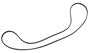 Ремінь Epson F333051020 Timing Belt, для LX-300