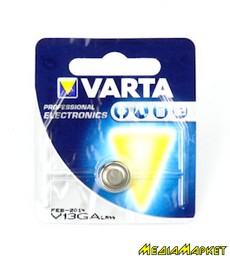 04276101401  Varta V13 GA ALKALINE BLI 1 125 / ( AG13, LR44)
