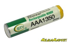 AAA1350  BTY AAA1350 400 mAh, 1.2V, Ni-MH Rechargeable Battery
