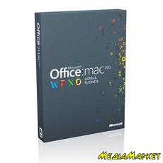 W6F-00211   Microsoft W6F-00211 Office Mac Home Business 2011 Russian DVD