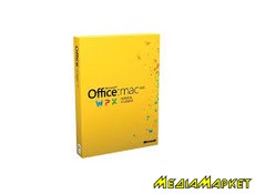 GZA-00310   Microsoft Office Mac Home Student 2011 Russian DVD