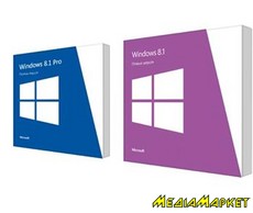 FQC-07359   Microsoft Windows 8.1 Pro 32-bit/64-bit Ukrainian DVD