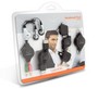 Набір Canyon CNP-NP2 RJ45/AM-AF/Earphone with Microphone/Universal USB 2.0 Cable, Чёрный, Retail (Blister)