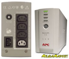 BK500-RS   (UPS, ) APC Back-UPS CS 500VA (BK500-RS)  300 Watts / 500 VA,Input 230V / Output 230V