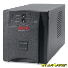 SUA750I   (UPS, ) APC Smart-UPS 750VA 500 Watts / 750 VA,Input 230V / Output 230V, Interface Port DB-9 RS-232, USB, SmartSlot