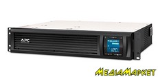 SMC1000I-2U   (UPS, ) APC Smart-UPS C RM 1000VA LCD