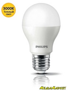 929000248867   PHILIPS LEDBulb  E27 7.5-60W 3000K 230V A55 (PF)