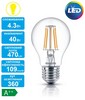 Світлодіодна лампа PHILIPS 929001180407 декоративна LED Fila ND E27 4.3-50W 2700K 230V A60 1CT APR