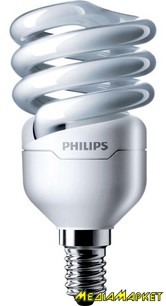 929689381602 i  PHILIPS E14  12W 220-240V CDL 1CT/12 TornadoT2 8y