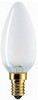 Лампа PHILIPS E14 60W 230V B35 FR 1CT/10X10F