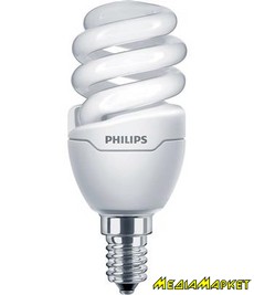 929689174303 i  PHILIPS E14 8W 220-240V WW 1PF/6 Tornado T2 mini