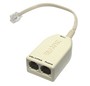 Спліттер ADSL 2WIRE LFT 4-1-GB DSL RJ11 Line Splitter, з кабелем
