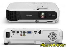 V11H716040  Epson EB-S04 LCD,3000lm, SVGA, HDMI, USB, lamp10000h