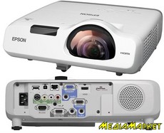 V11H670040  Epson EB-536Wi, LCD,3400lm, WXGA, ShortFocus, Interactive