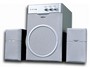 Акустична система Edifier R401, 2.1, 2*8W+30W, 100...20 000 Гц, сигнал/шум: >=85dB, дерево, silver