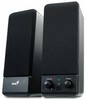Акустична система Genius SP-S110 120W, 2.0, 1W, 200-20КГц, 67дБ, Plastic Black